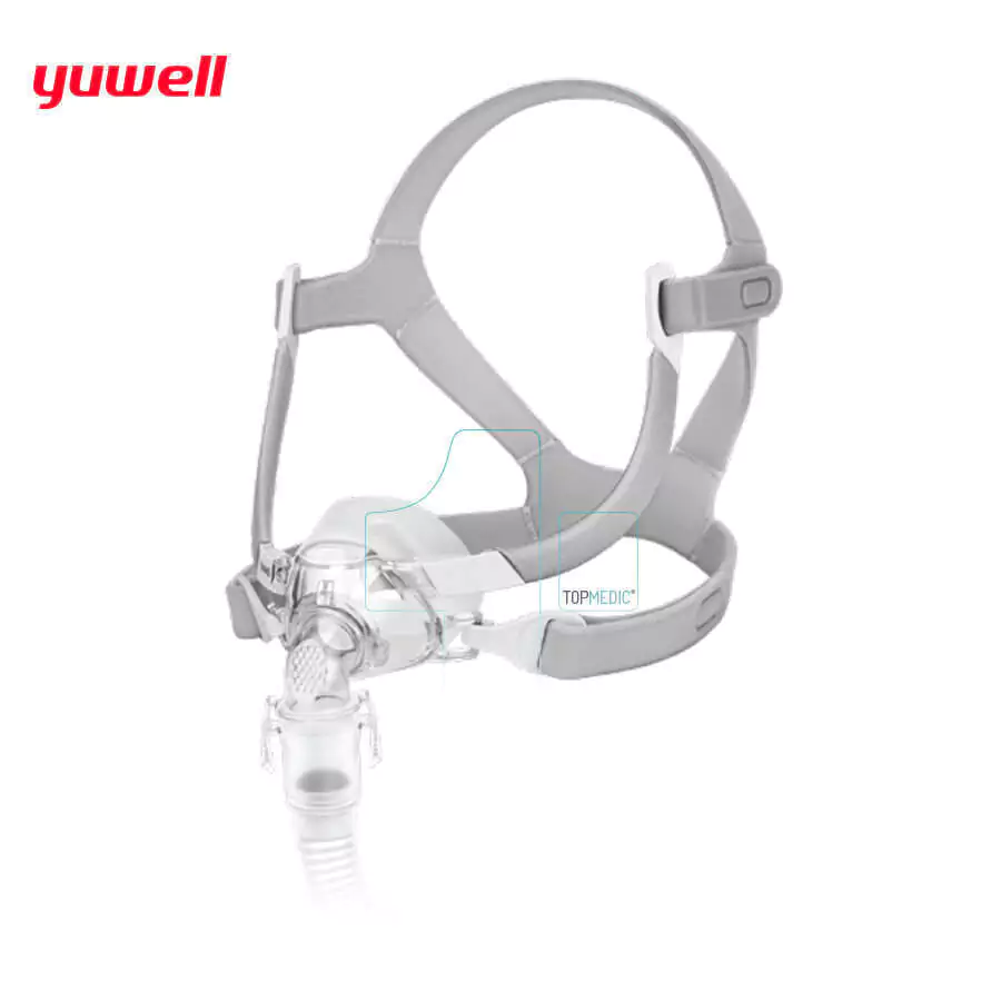 Máscara Nasal Siliconada sin apoyo frente Yuwell YN03 de Yuwell